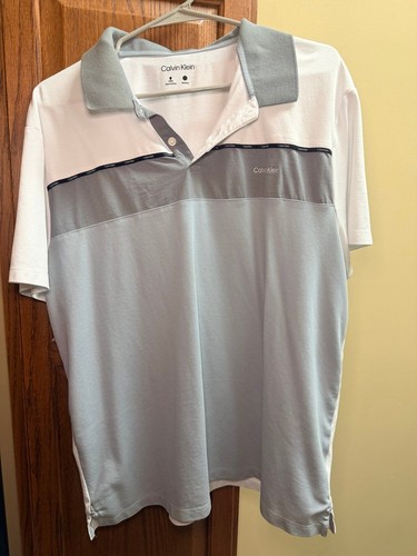 Calvin Klein Men’s Classic Fit 2 button Polo