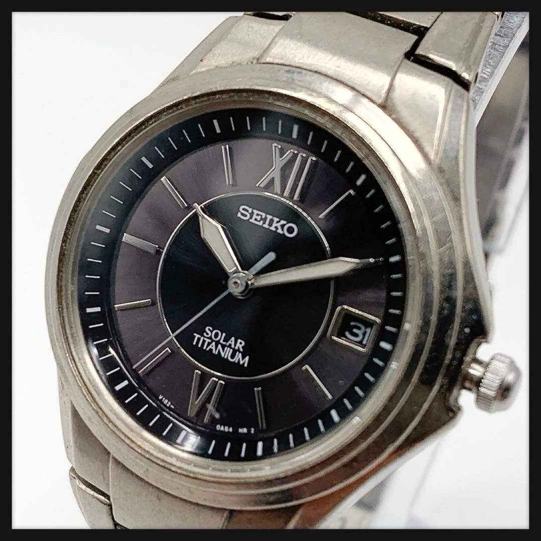 Seiko Solar Titanium Case Women Wristwatches for sale | eBay