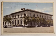 Vintage Used 1939 Postcard United States Mint Denver Colorado CO AS IS  XL4
