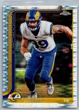 2025 Topps Chrome Tyler Higbee #172 Pulsar Refractor