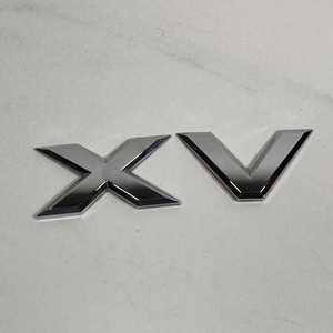 Genuine Subaru Rear Badge Emblem For 2013-2019 XV Crosstrek – OEM J121SFJ750, Chrome