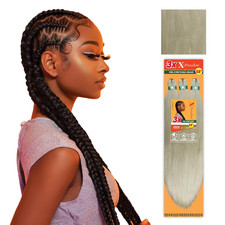 X-Pression Prestretched Braiding Hair - 3X Braid 58 Inch All Kanekalon Flame Ret