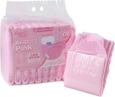 Diaper 10 Pieces Protective Underwear Pink