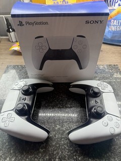 Controladores Sony DualSense x2 blancos para Sony PlayStation 5. Stick Drift!
