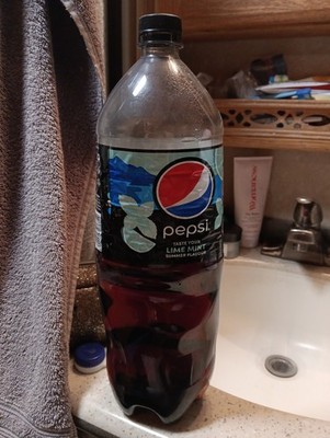 Pepsi Lime Mint Ultra Rare Opened Expired Not For Human Consumption OG Contents