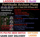 LADDER ✅ PC PS4 PS5 XBOX SWITCH✅ Fortitude Archon Diablo 2 Resurrected Items D2R