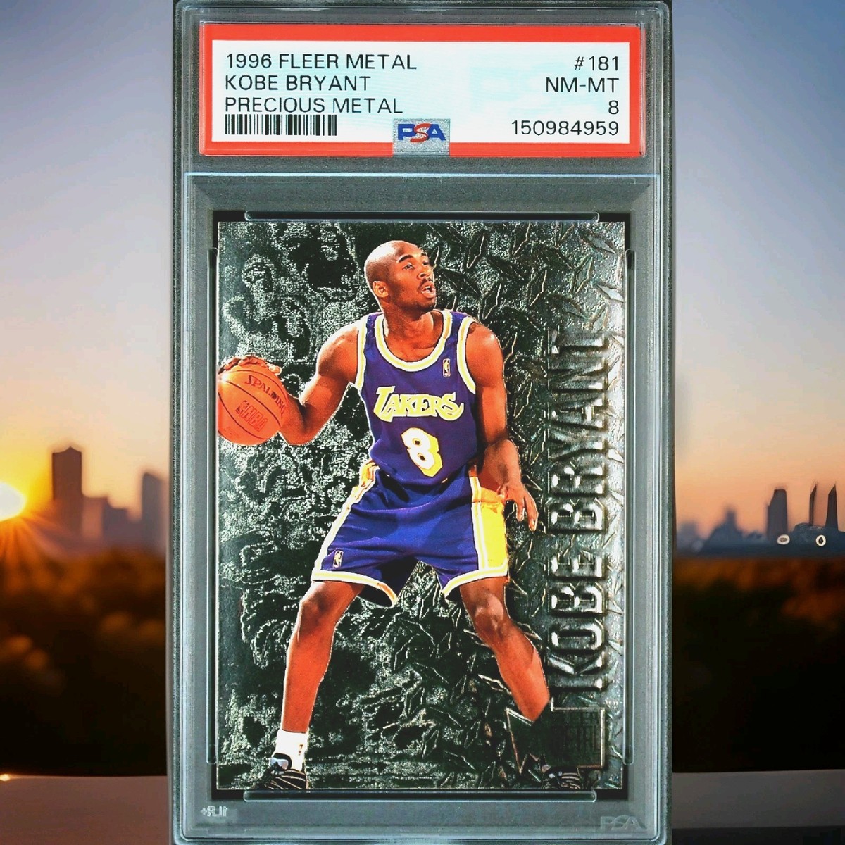 1996 Fleer Metal - Kobe Bryant (RC) Precious Metal #181 PSA 8 | eBay