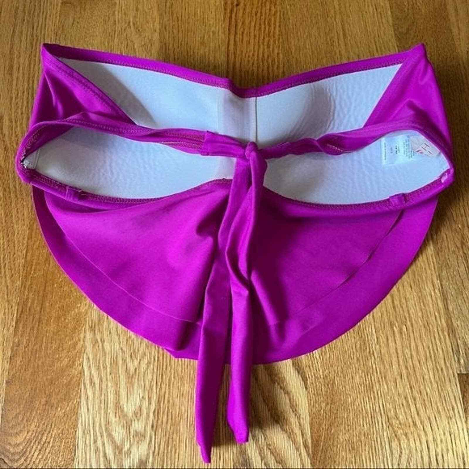 HULA HONEY Swim bikini bandeau size XL Gem