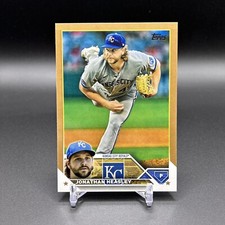 2023 Topps Series 2 JONATHAN HEASLEY Card #346 GOLD PARALLEL /2023 Royals