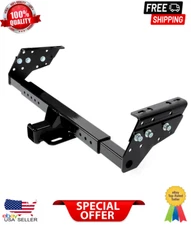 2" Class 3 Trailer Hitch Receiver Towing For Dodge Ford GMC Chevy Mazda Nissan