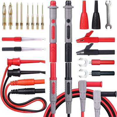 25Pcs Multimeter Leads Kit, Professional & Upgraded Test Leads Set, Brand New