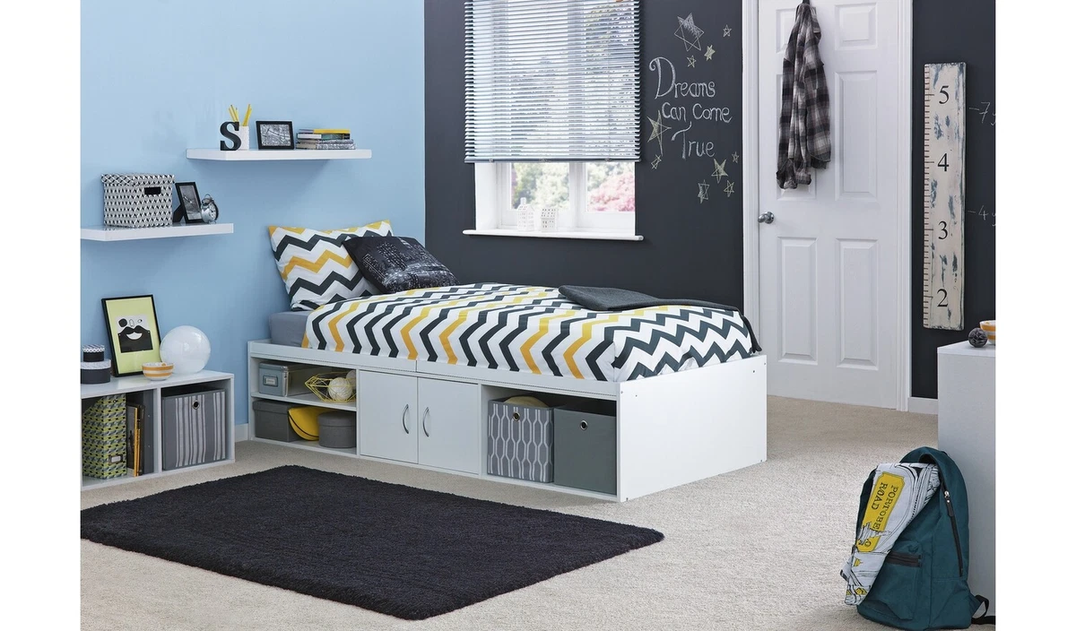 Freddie Cabin Bed Frame White eBay