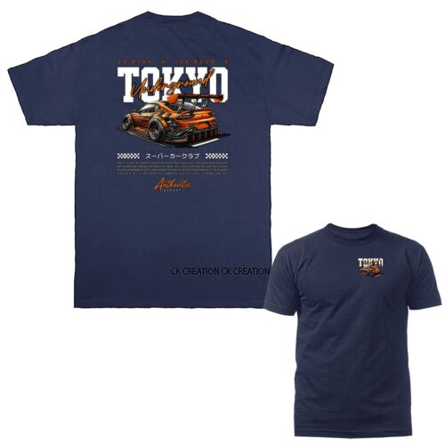 Camiseta Tokyo Underground Drift Importada Afinada Personalizada JDM Coche Deportivo Gráfico - Imagen 10 de 17