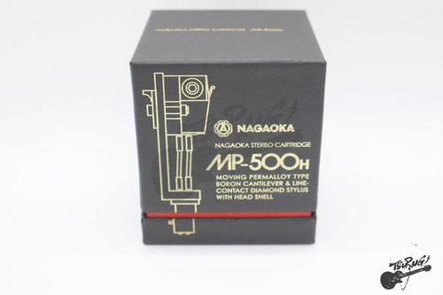 NAGAOKA MP-500H Stereo Cartridge Headshell Set genuine product Brand New - Picture 10 of 12