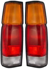 DEPO Left & Right Tail Light Set For 1986-1997 Hardbody D21 NI2800103 NI2801103