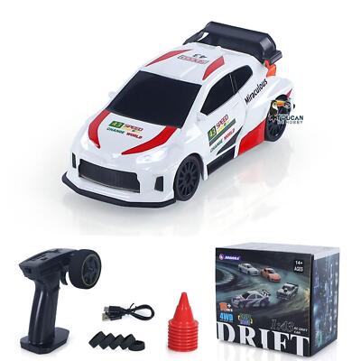 1/43 Hochgechwindigkeit R-Rennwagen 4WD Funkgesteuert Driftfahrzeug RTR Modell