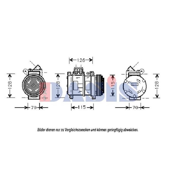 Kompressor Klimaanlage Passend FüR BMW 3Er Cabriolet E36 5Er E34-image