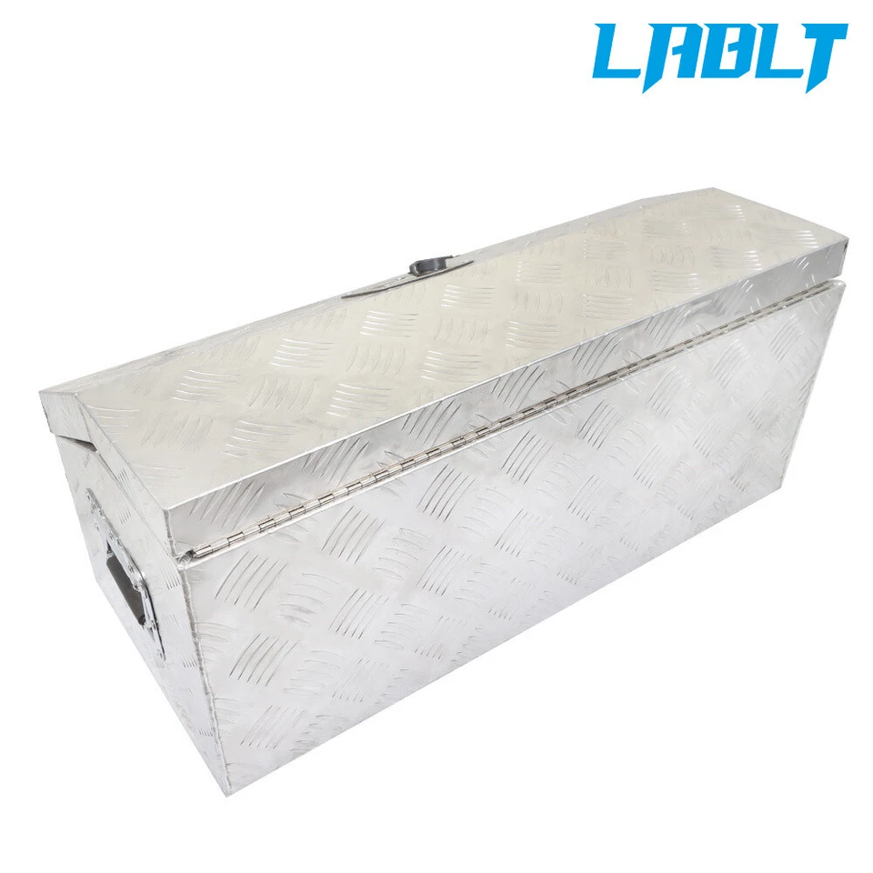 LABLT 30 英寸铝制卡车拖车舌头工具箱房车车底工具存储 — 第 3/4 张图片