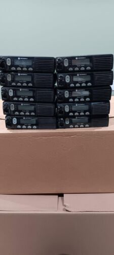 Lot Of 10 Motorola CM300 VHF TWO WAY MOBILE RADIO