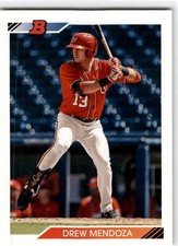 2020 Bowman Heritage #BHP-71 Drew Mendoza Prospects