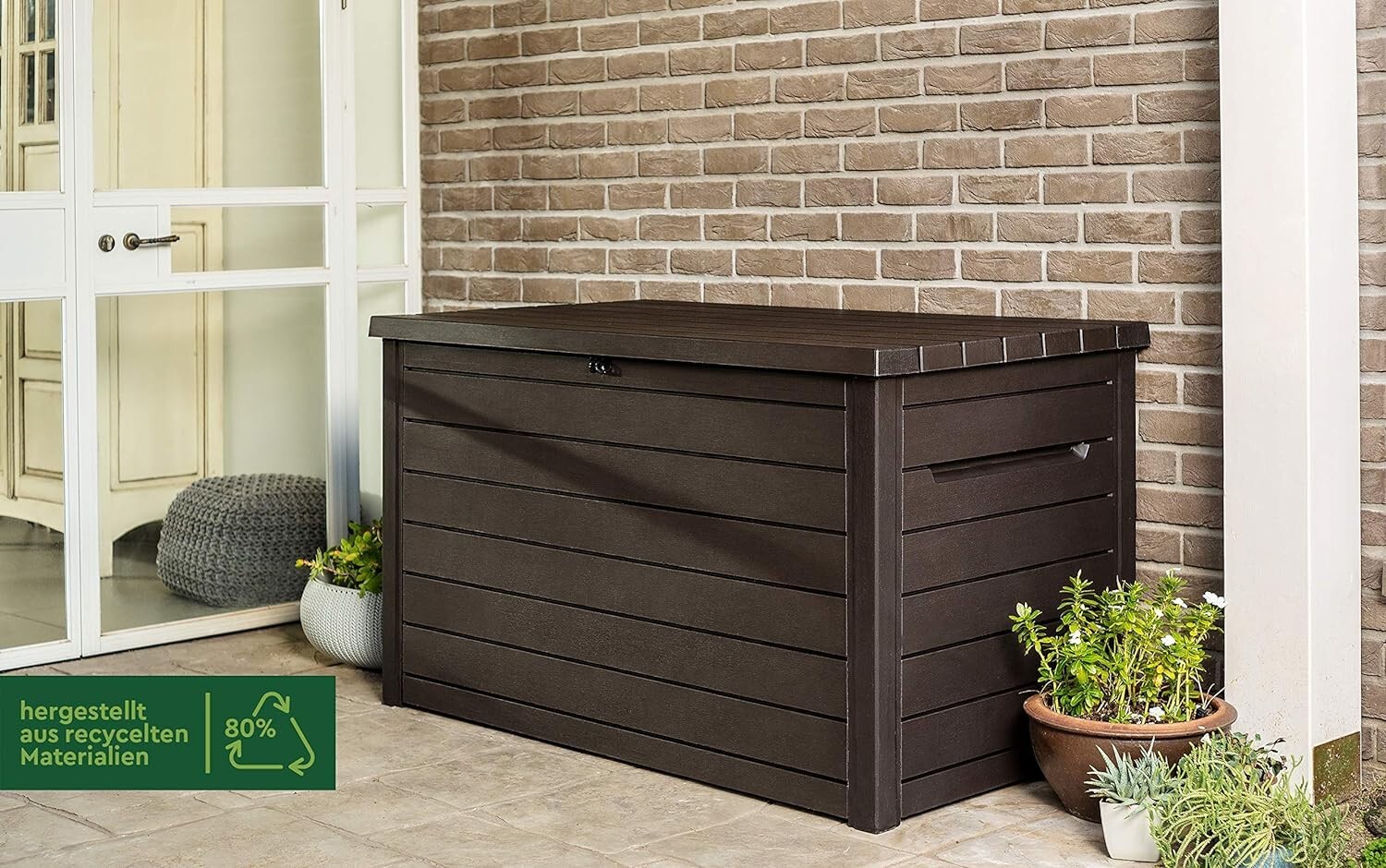 Keter Ontario XXL Outdoor Garden Storage Box 870L Durable And