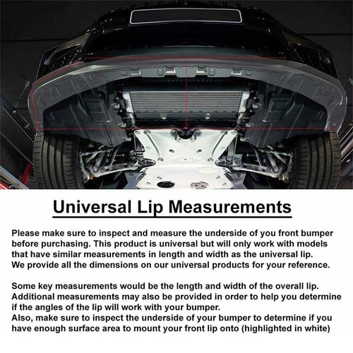 For Volvo C30 C40 2006-2012 Gloss Black Front Bumper Spoiler Lip Splitter Kit - Picture 2 of 6
