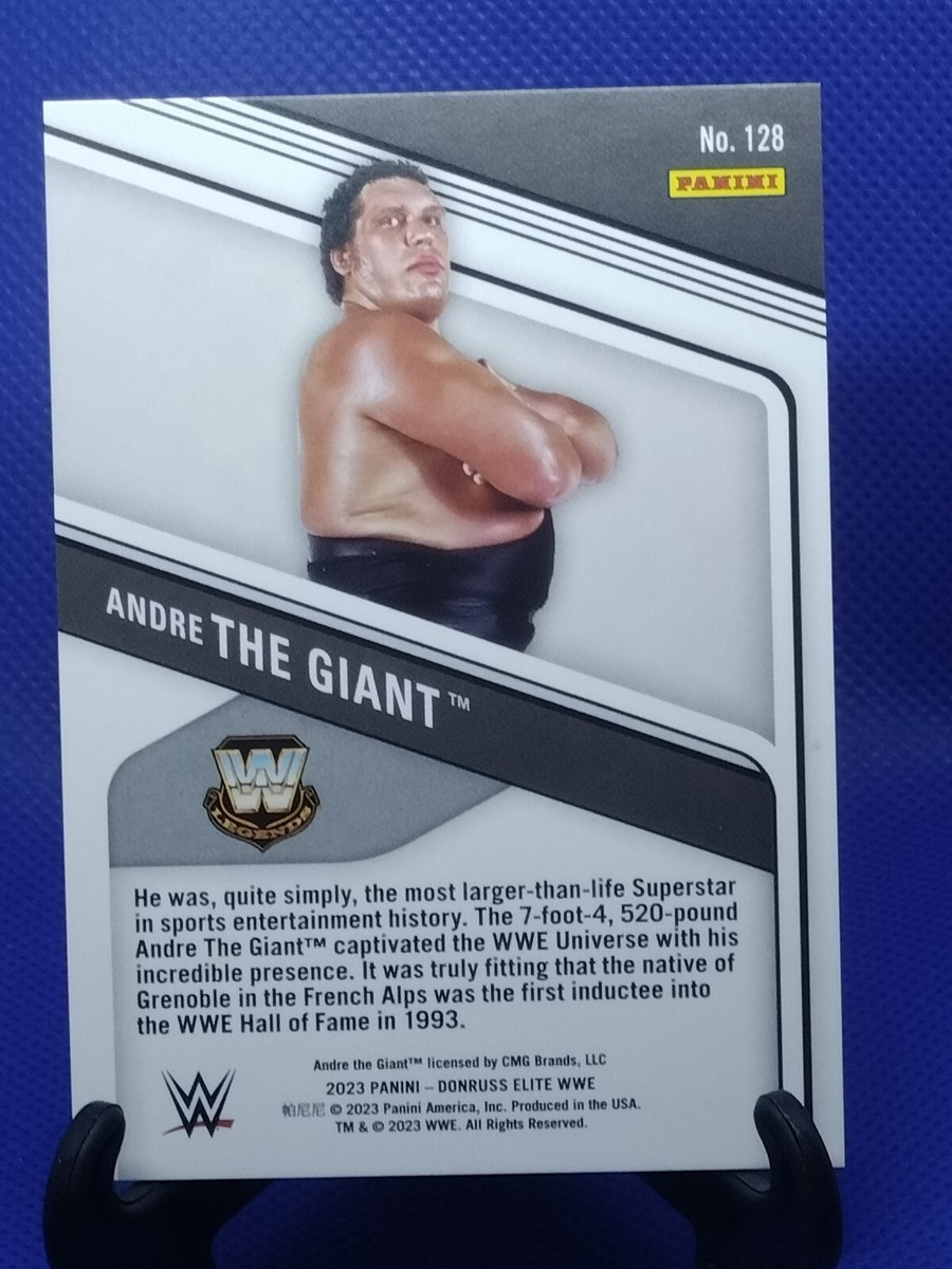 アンドレ・ザ・ジャイアント カード 2023 Donruss Elite WWE Blue #128 Andre the Giant # 4/149 | eBay