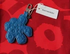 Marimekko Unikko key chain, turquoise, 8x13cm