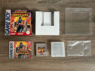 Shadow Warriors Ninja Gaiden Game Boy ITA Mattel Boxed PAL OVP CIB ITALY