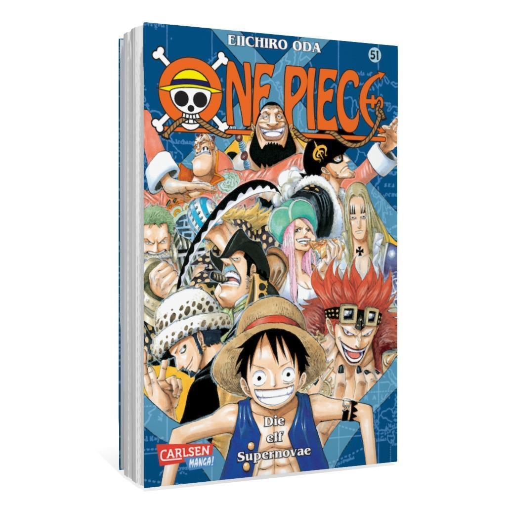 Thumbnail - Eiichiro Oda / One Piece 51. Die Elf Supernovae / 9783551758309