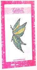 Butterfly Crystal Sticker, Rhinestone Decal, Bling for Smartphone, Tablet Etc.