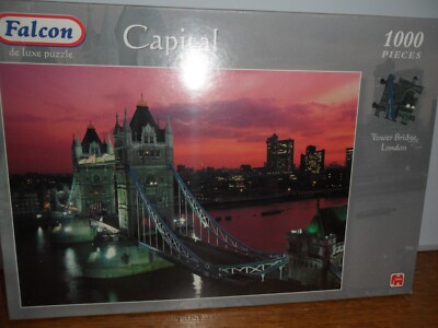 ''Tower Bridge - London'' 1000 Teile Puzzle Falcon de Luxe NEU Kostenloser Versand