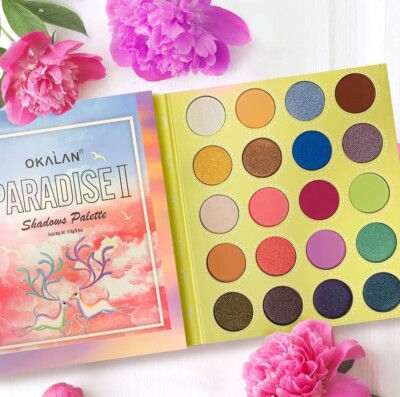 OKALAN PARADISE Shadow Palette / 20 Colors / Hight Pigment Matte& shimmer finish