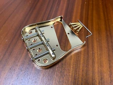 Vintage Ashtray Bridge For Vintage Tele Applicable to Bigsby （Gold）