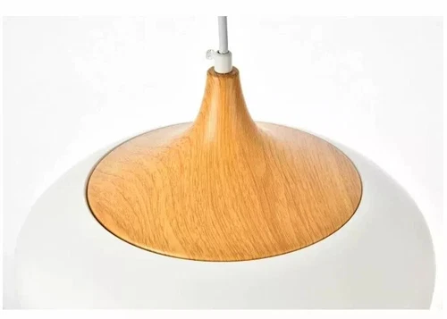 Elegant Lighting Nora LDPD2004 1-Light 11-1/2" Wide Pendant w/Aluminum Shade - Picture 4 of 7