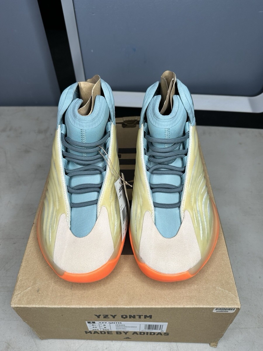 Size 8.5 - Adidas x Yeezy QNTM Basketball Hi-Res Coral  display picture 3