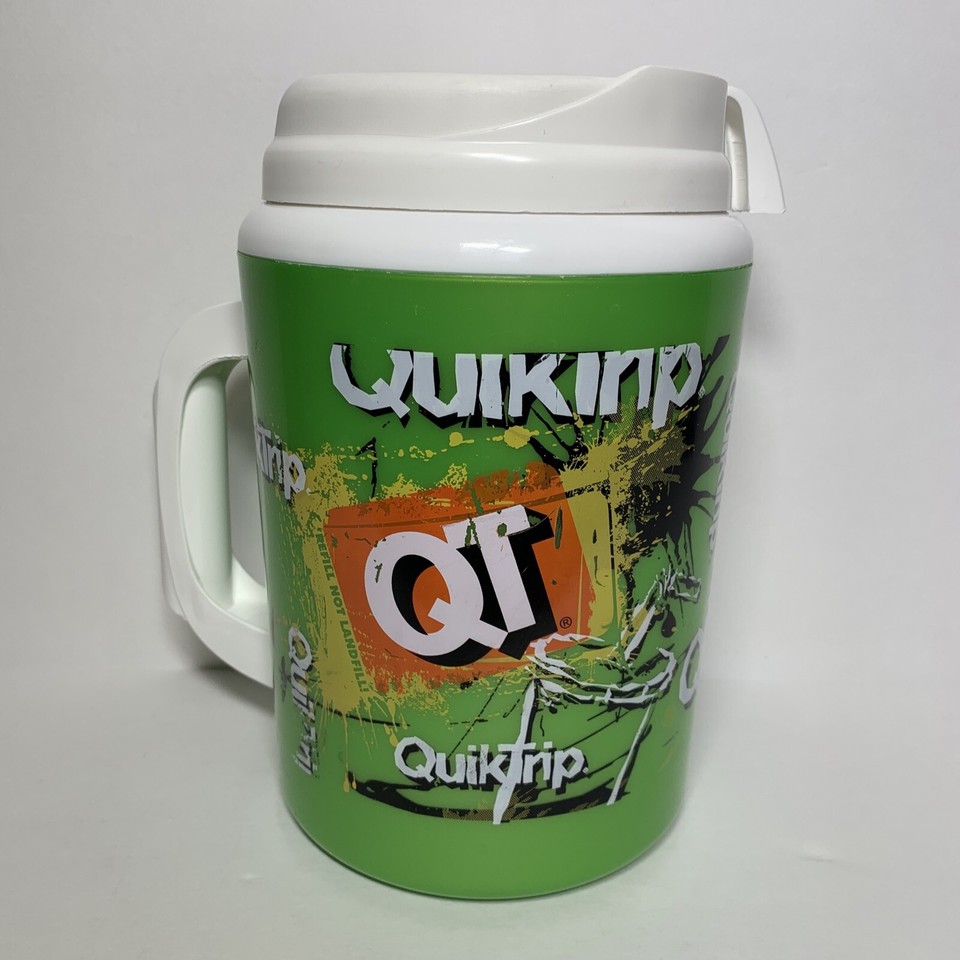 ThermoServ Super Insulated QT QuikTrip 52oz Travel Mug Jug Green