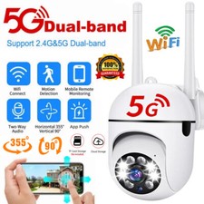 Wireless 5G WiFi Security Camera System Outdoor Home Night Vision 1080P HD Cam