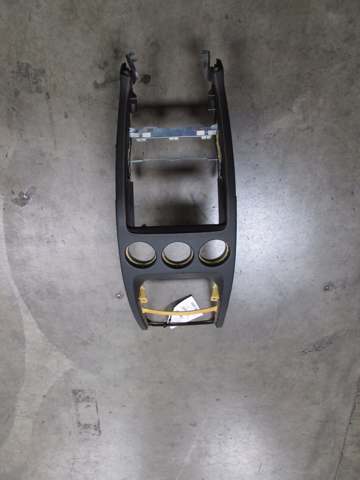 Lamborghini Gallardo Center Dash Panel, Cracked Housing, Used, P/N 400863241C