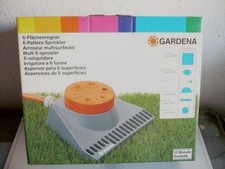 GIARDINAGGIO GARDENA IRRIGATORE a 6 FORME art.1963 NUOVO AFFARE!
