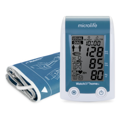 Microlife WatchBP Home A - Blutdruckmessgerät für Zuhause mit AF-Erkennung