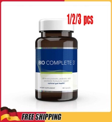 GUNDRY MD BIO COMPLETE 3 Capsules 60 Count NEW PreBiotic ProBiotic & PostBiotic&