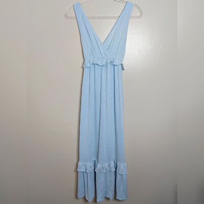 caution to the wind blue dress Throw Caution to the Wind Dress – Vestique main image 0