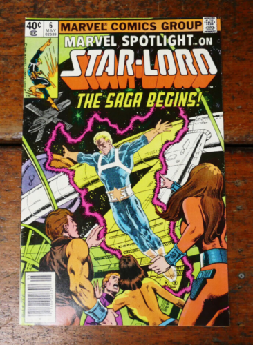 1980 MARVEL SPOTLIGHT #6 1ST APPEARANCE OF STAR-LORD RARE MCU KEY NEWSSTAND - Picture 1 of 12
