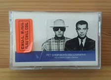 PET SHOP BOYS DISCOGRAPHY THE COMPLETE SINGLES cassette ISRAELI PRESS rare