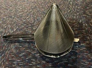 Stainless Steel Colander Cone Strainer Coarse 12” Food Service