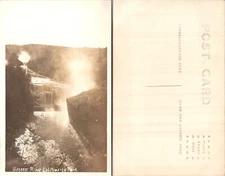 RPPC Genesee River Letchworth Park Real Postcard