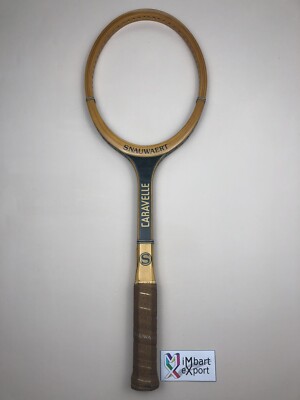 Racchetta da tennis vintage con telaio per salvaguardare il