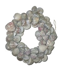 Sea Shell Wreath 9"