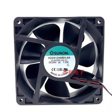 SUNON KD2412AMBX-6A 12038 DC24V 7.2W 2-Wire Inverter Cooling Fan